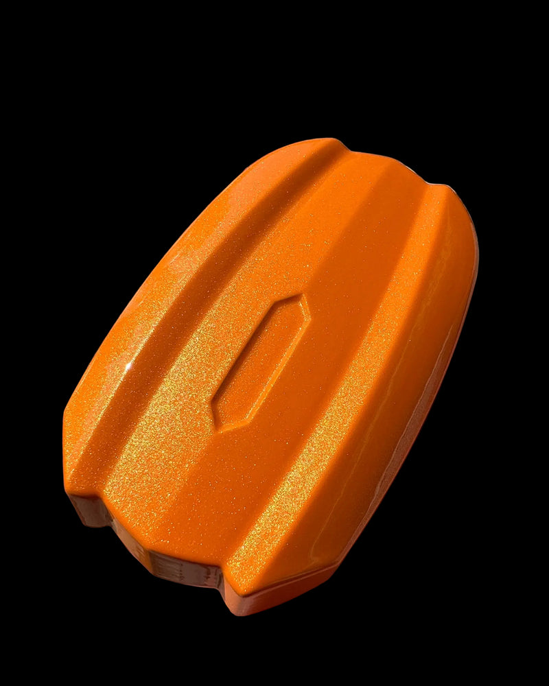 Arancio Borealis and Blu Cepheus Lamborghini Aventador SV Custom Key Cover
