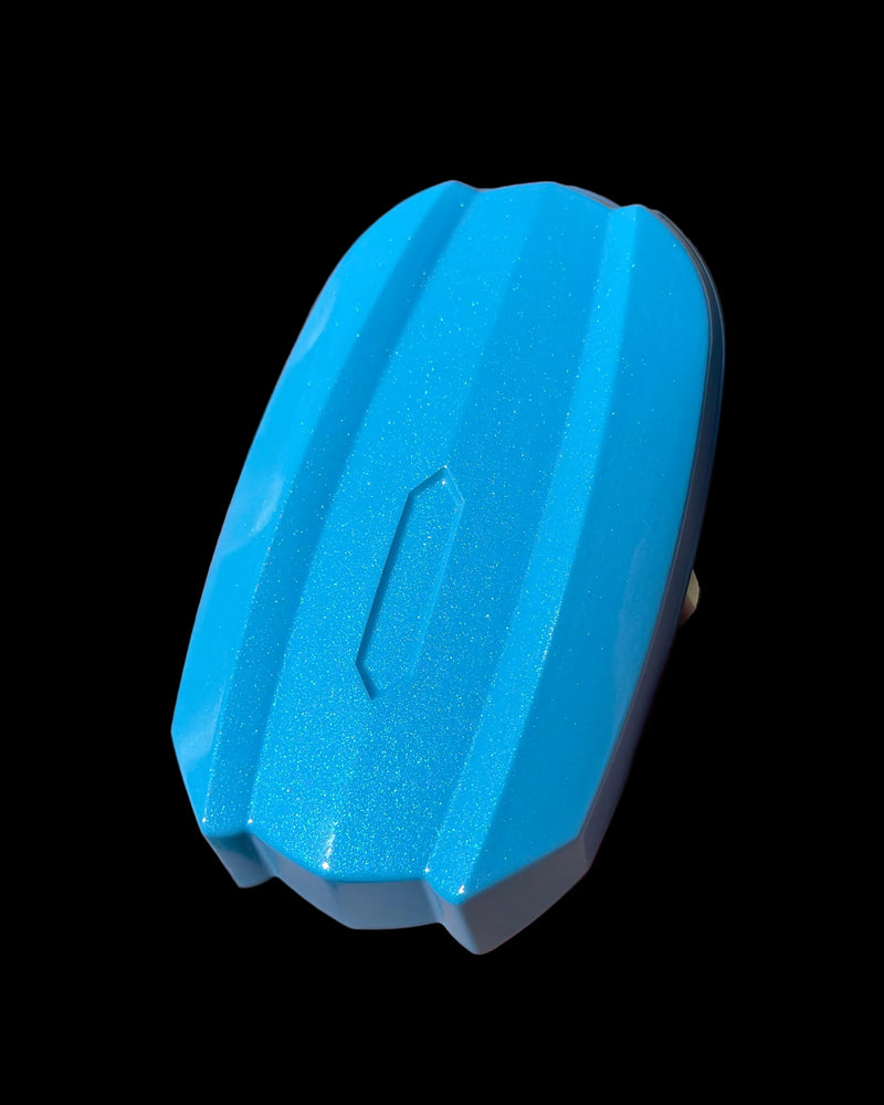 Arancio Borealis and Blu Cepheus Lamborghini Aventador SV Custom Key Cover