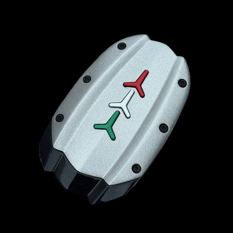 Grigio Artis and Nero Pegaso Custom Lamborghini Key Cover