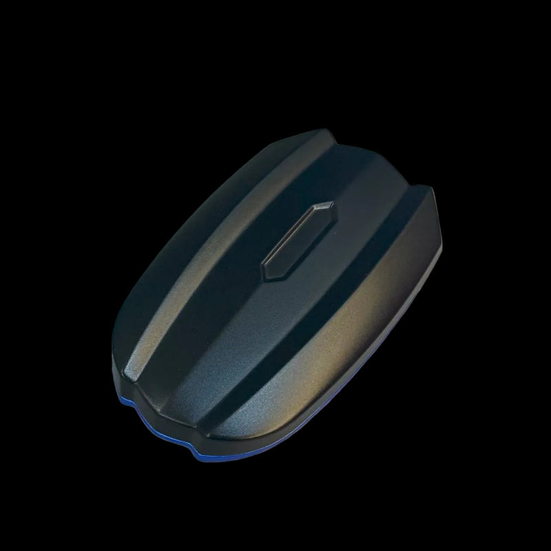 Iced Blue Titanium and Nero Nemesis Lamborghini Aventador S Custom Key Cover